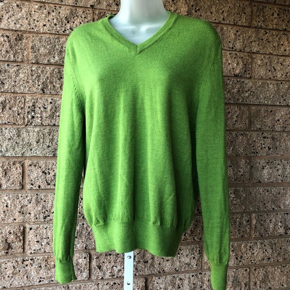 Express Sweaters - Express Design Studio Green Wool Sweater EUC | S